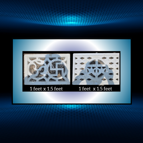 1x1.5 Feet jali mould