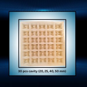 30 pcs cavity cover block mould