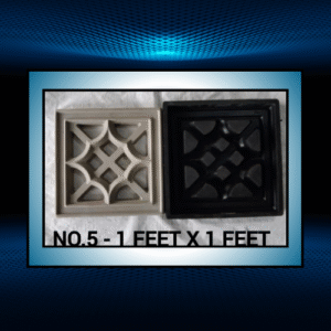 PVC Ventilation Jali Mould (1x1 Feet)
