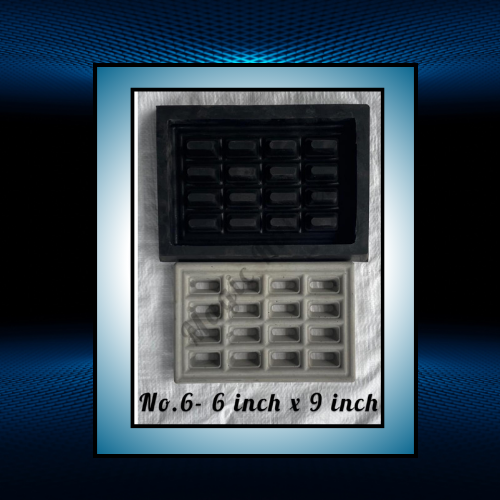 RCC Ventilation Rubber Moulds (6x6 to 6x24 inches)